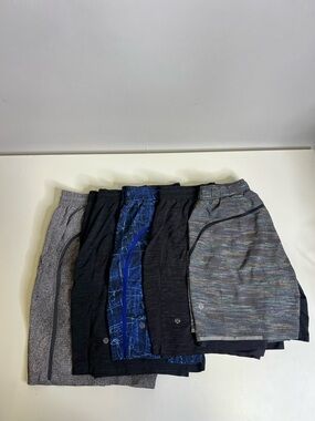 Lululemon Men’s Pace Breaker Bundle (5) - Size Medium Lined & Unlined